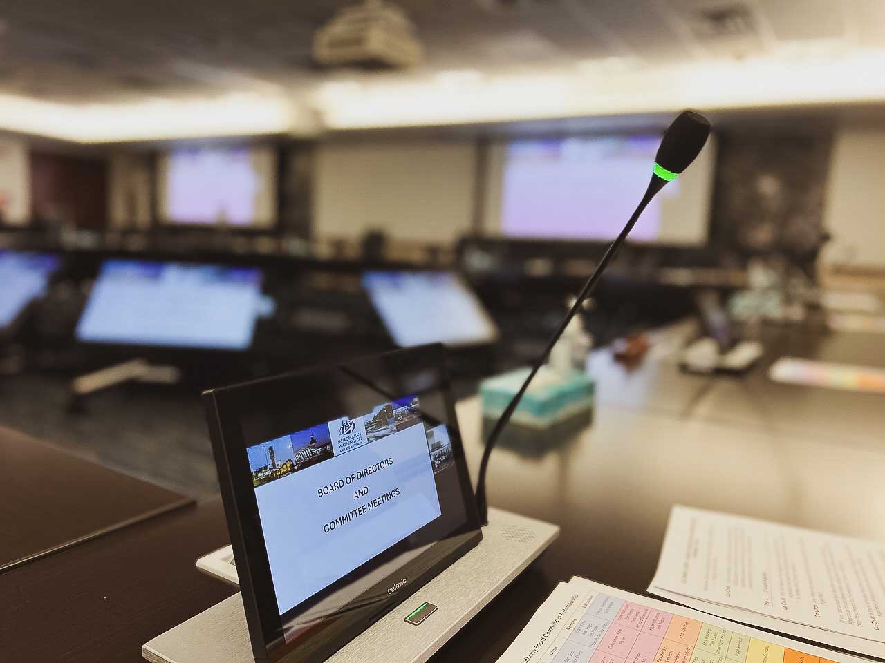 Breakout room AV technology solutions