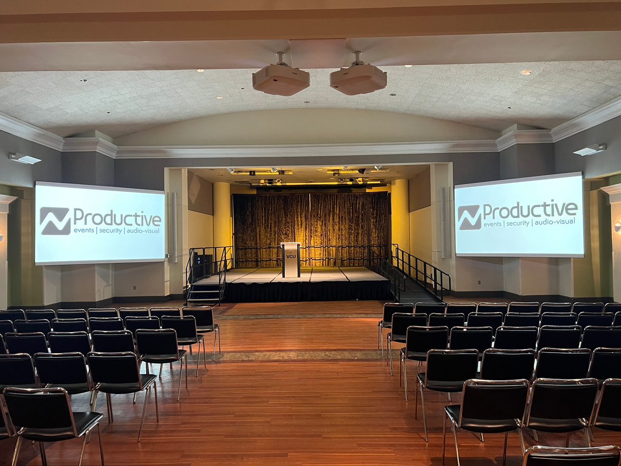 VCU Ballroom Audio Visual Upgrades