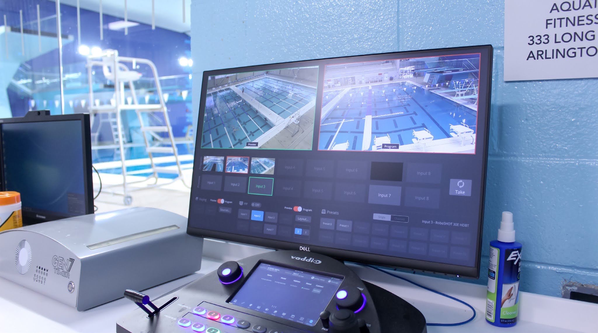 Long Bridge Aquatics & Fitness Center AV Integration